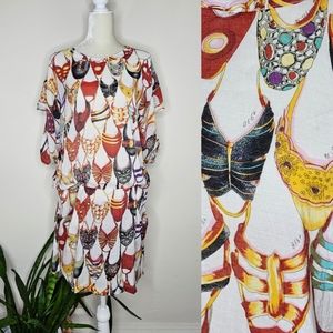 Gabriella Rocha Shoe Print Dress